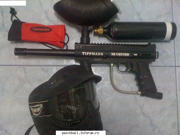 [vand] pachet paintball tippman custom act response descriere: acest model dispune sistem pneumatic