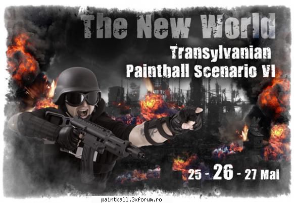 paintball scenario the new world stii pierzi daca omiti patricipi cel mai incitant scenario vreau