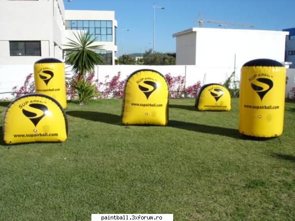 Kit 25 Sup'airball bunkers! - Vindem seturi de obstacole gonflabile, compuse - Oferte echipamente