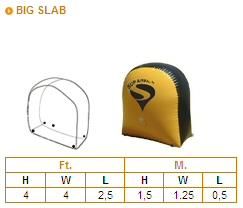 Kit 25 Sup'airball bunkers! - BIG SLAB: H: 1,5m, W: 1,25m, L: 0,5m - Oferte echipamente