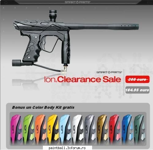 Oferta speciala SP Ion - Considerat un marker revolutionar la momentul - Oferte echipamente