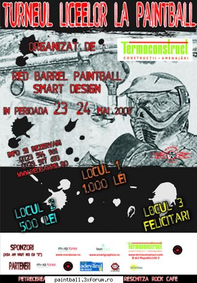 este gata si am organizat si un mic turneu :d intrati si uitativa   paintball in resita