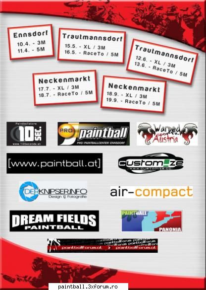 Paintball Liga Austria - Si al doilea flyer cu termine - Discutii libere