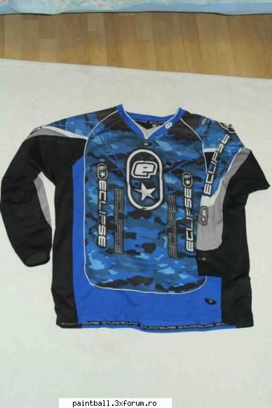 planet eclipse distortion jersey xxl  albastru purtat de 2 ori si acuma zace prin dulap fix